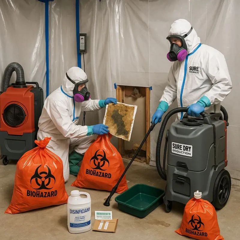 Contaminated Water Handling Protocols process in Towanda, KS