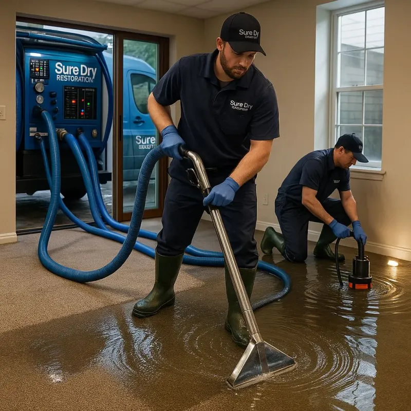 Water Extraction and Removal process in Towanda, KS